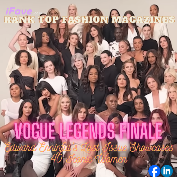 Cover of Vogue Legends Finale issue